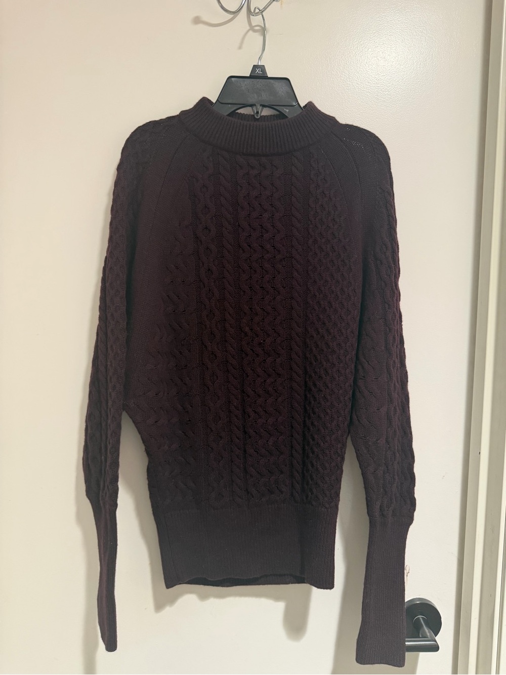 AllSaints Cable-Knit Crewneck Sweater -